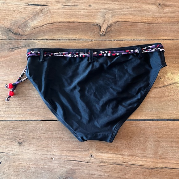 Ocean Core Black and Purple Leopard Bikini Small - Picture 4 of 5